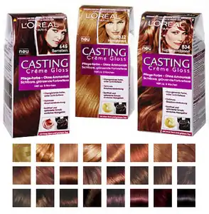 Loreal Casting Creme Gloss ilgalaikiai plaukų dažai Loreal Casting Creme Gloss ilgalaikiai plaukų dažai