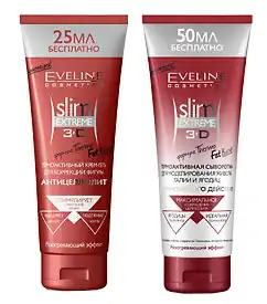 Termoaktyvus serumas ir kremas Slim Extreme 3D Termoaktyvus serumas ir kremas Slim Extreme 3D