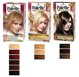 Ilgalaikiai plaukų dažai Palette Deluxe