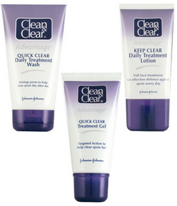 Priemonės nuo spuogų Clean&Clear Advantage