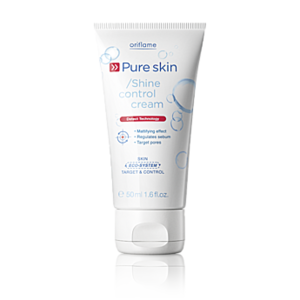 Pure Skin odos blizgesį kontroliuojantis kremas