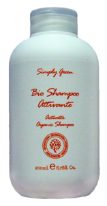 Stimuliuojantis Bio šampūnas su dedešvos vandeniu ir ženšeniu